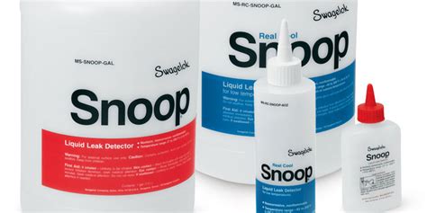 swagelok snoop|Leak Detectors, Lubricants, and Sealants